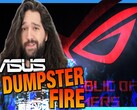 Asus dumpster fire video teaser (Image source: GNCA on YouTube)