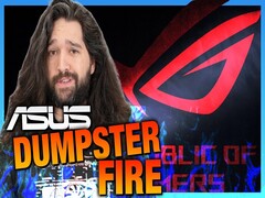Asus dumpster fire video teaser (Image source: GNCA on YouTube)
