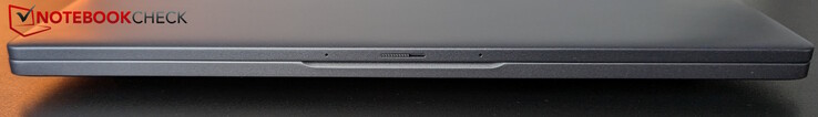 Front: Camera shutter