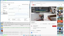 Maximum latency when opening multiple browser tabs and playing 4K video content.