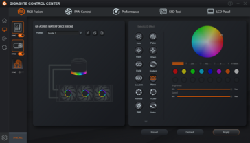 GCC: RGB effects