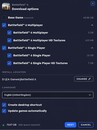 Spoilt for choice during installation ...