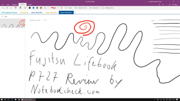 Digitizer test with OneNote