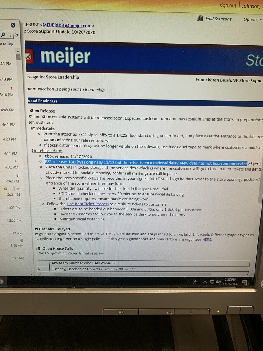 Meijer playstation sales 5 pre order