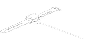 The FCC's testing also reveals the Realme Watch 2 will ship with a round charging cradle. (Source: FCC via 91Mobiles)