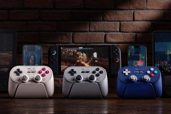 The 8BbitDo Pro 3 is compatible with several platforms and has swappable ABXY buttons.