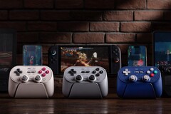 The 8BitDo Pro 3 Bluetooth GamePad is available to buy in G Classic, Gray, and Purple. (Image source: 8BitDo)