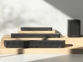 The Sennheiser Ambeo family with three soundbars and one wireless subwoofer (Image Source: Sennheiser)
