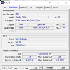 CPU-Z Mainboard