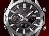 Casio’s Edifice ECB-2300D watches (ECB-2300D-1A pictured) will be released in Europe. (Image source: Casio)