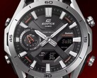 Casio’s Edifice ECB-2300D watches (ECB-2300D-1A pictured) will be released in Europe. (Image source: Casio)