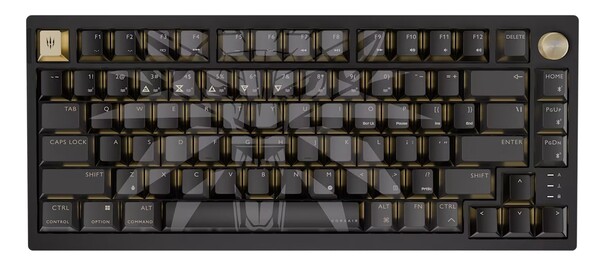 Corsair K65 Plus Wireless Gaming Keyboard Witcher 3 - Wild Hunt 10th Anniversary Edition. (Image source: Corsair)