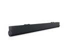 The Dell Slim Conferencing Soundbar attaches magnetically to the underside of a compatible monitor. (All images via Dell)