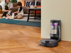 The Eureka E10 Evo Plus is a conventional robotic vacuum cleaner for hard floors and carpets. (Image source: Eureka)