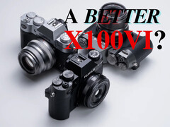The Fujifilm X-T50 might be based on the X-T5, but it's shockingly similar to the X100VI in many ways. (Image source: Fujifilm - edited)