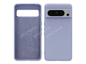 The Google Pixel 8 Pro features a tweaked camera housing compared to the current Pixel 7 Pro. (Image source: TechGoing & /LEAKS)