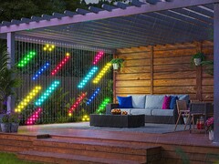 The model number of the Govee Light Wall suggests it will have a similar design to the Curtain Lights 2 (pictured). (Image source: Govee)