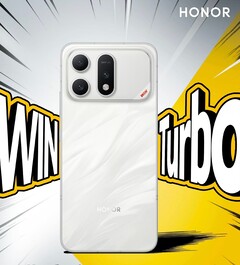 The Honor Win Turbo sports two rear cameras.