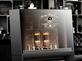 LG has developed a tube amplifier with a transparent OLED panel. (Image: LG)