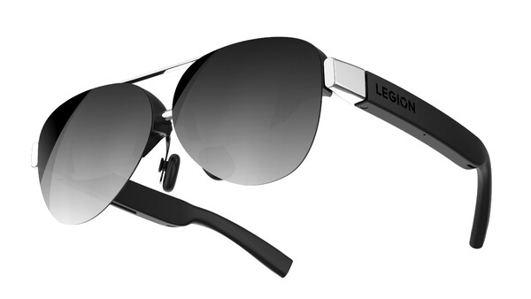 The Legion Glasses 2 are lighter than their predecessor. (Image source: Lenovo)