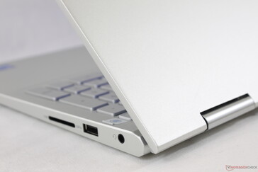 The matte silver surfaces hide fingerprints better than most black laptops