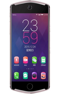 Meitu T8 Android smartphone with dual front cameras