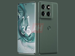 The Motorola Moto Edge 70 has a design similar to that of the Moto Edge 60. (Image source: Android Headlines)