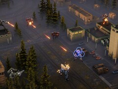 An image showing a battle in Phantom Brigade, now 60% off on Steam.