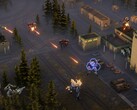 An image showing a battle in Phantom Brigade, now 60% off on Steam.