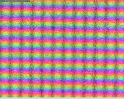 Very grainy subpixels due to matte overlay