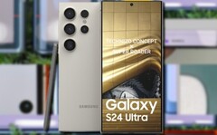 The Samsung Galaxy S24 Ultra is expected to come with a flatter display than previous generations. (Image source: Ice universe/Super Roader - edited)