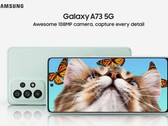 The Galaxy A73. (Source: Samsung)