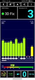 GPS signal outdoors