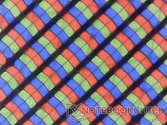 Crisp subpixels with minimal graininess