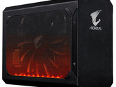 The bottom part of the inner fan features RGB LEDs. (Source: Gigabyte)