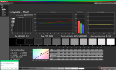Grayscale before calibration (P3)