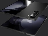 A "Galaxy Z Fold6" render. (Source: OnLeaks x SmartPrix)