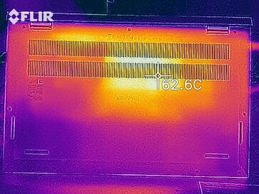 Heat generation bottom side (load)