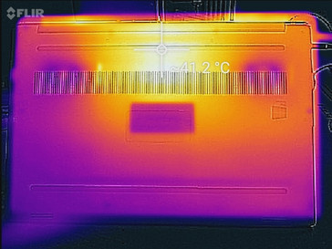 Thermal profile, underside, Witcher 3 stress