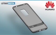 This could be the Mate 30 Pro's protective case. (Source: LetsGoDigital)