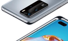 The Huawei P40 Pro has a single speaker. (Source: Huawei)