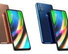 The Moto G9 Plus comes in two colours. (Image source: Motorola)