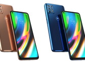 The Moto G9 Plus comes in two colours. (Image source: Motorola)