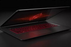 The 2016/2017 design doesn't do much to raise the Omen above its black and red plastic competitors. (Source: HP)