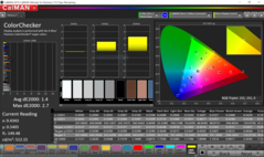 ColorChecker (target color space P3)