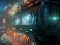 The Ascent’s gritty cyberpunk visuals are significantly enhanced by ray-tracing (Image source: Neon Giant)