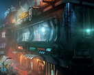The Ascent’s gritty cyberpunk visuals are significantly enhanced by ray-tracing (Image source: Neon Giant)