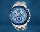 The Casio Edifice EFR-539D-2AV (pictured) is one of three new watches coming to Europe. (Image source: Casio, edited)