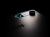 The Y700 Gen 5 gaming tablet has iOS device interconnection feature. Pictured: a promo picture showing a portion of the tablet's back.