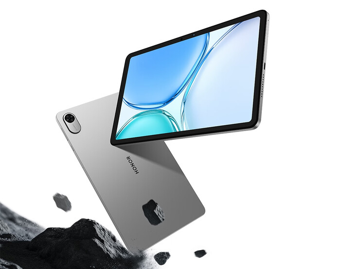 Honor Tablet X10 Mini shown during a durability test